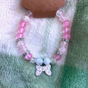 Pink Crystal Bracelet